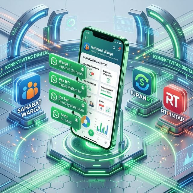 WhatsApp Notification Battle: Sahabat Warga vs IuranRT vs RTPINTAR