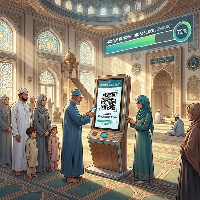 Sektor Masjid: Digitalisasi Kotak Amal: Keunggulan Aplikasi Iuran untuk Masjid dalam Mengelola Donasi