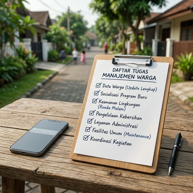 Checklist Persiapan Sebelum Mengadopsi Aplikasi RT RW Digital di Lingkungan Anda
