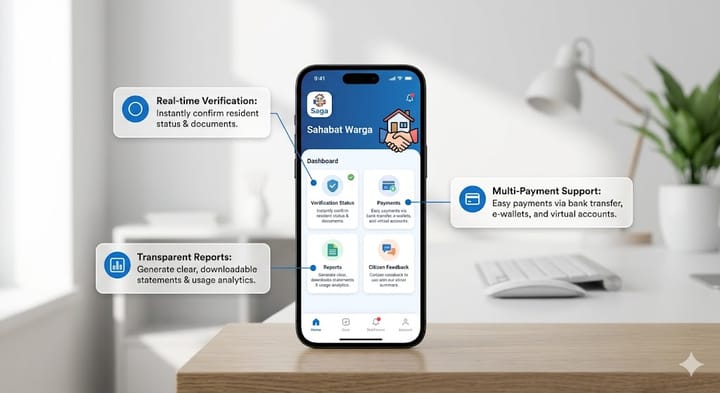 Product Spotlight: Mengenal Fitur Unggulan Saga: Aplikasi Bayar Iuran Online Paling User-Friendly